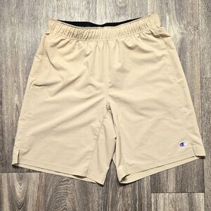 Champion Men's Khaki Athletic Shorts